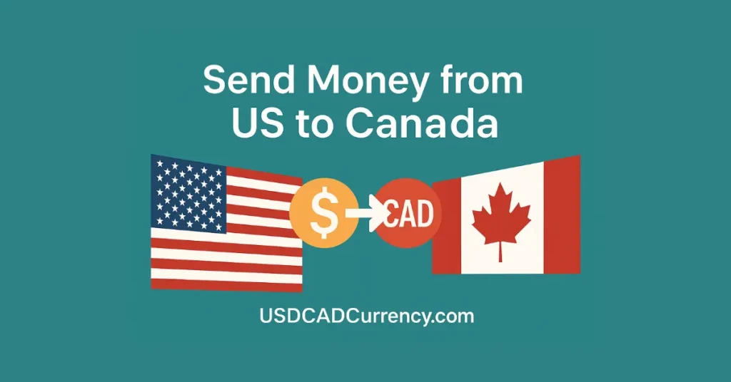 Send money from US to Canada with low fees and fair USD to CAD exchange rates – USDCADCurrency